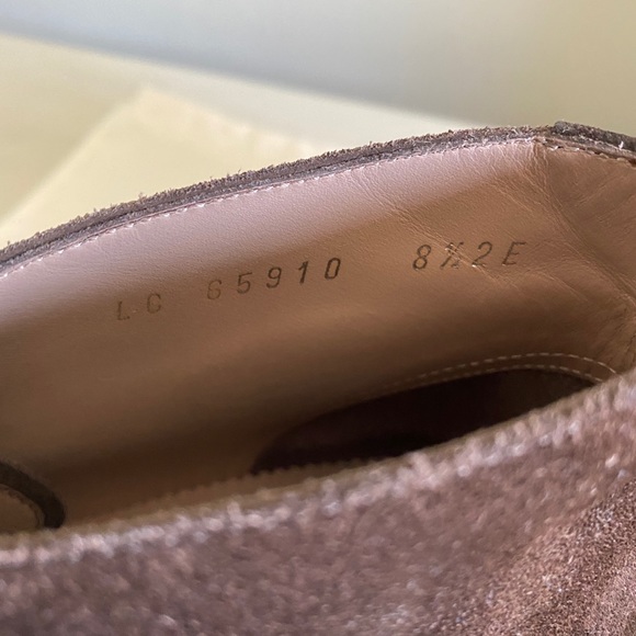 Salvatore Ferragamo Bernard Suede Ankle Boots - Picture 8 of 9